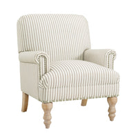   Fauteuil d'appoint Jaya Dorel Living - rayé beige  