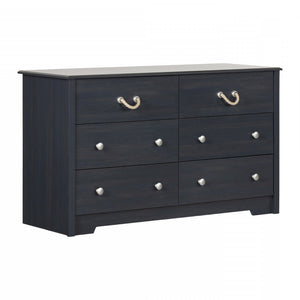 Aviron Bureau 6 Tiroirs - Blue