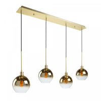 Luminaire suspendu Morning Mist à 4 ampoules