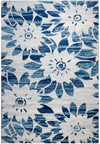 Carpette Roma Sun bleue 7 x 10