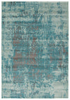 Carpette Mariam turquoise 6 pi 7 po x 9 pi 6 po