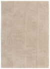 Carpette à poil long Hansol taupe 4 pi 0 po x 6 pi 0 po