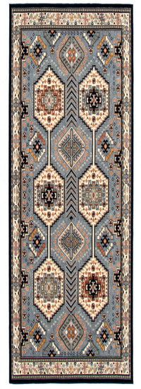 Carpette Quincy bleu - 2 pi 8 pox 10 pi
