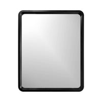 Miroir Harmony noir 25 x 31