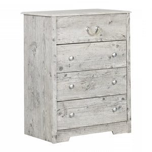 Aviron Commode 4 Tiroirs - Pin bord de mer