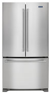 Réfrigérateur Maytag de 20 pi³ et de 36 po à portes françaises - acier inoxydable résistant aux traces de doigts - MFC2062FEZ