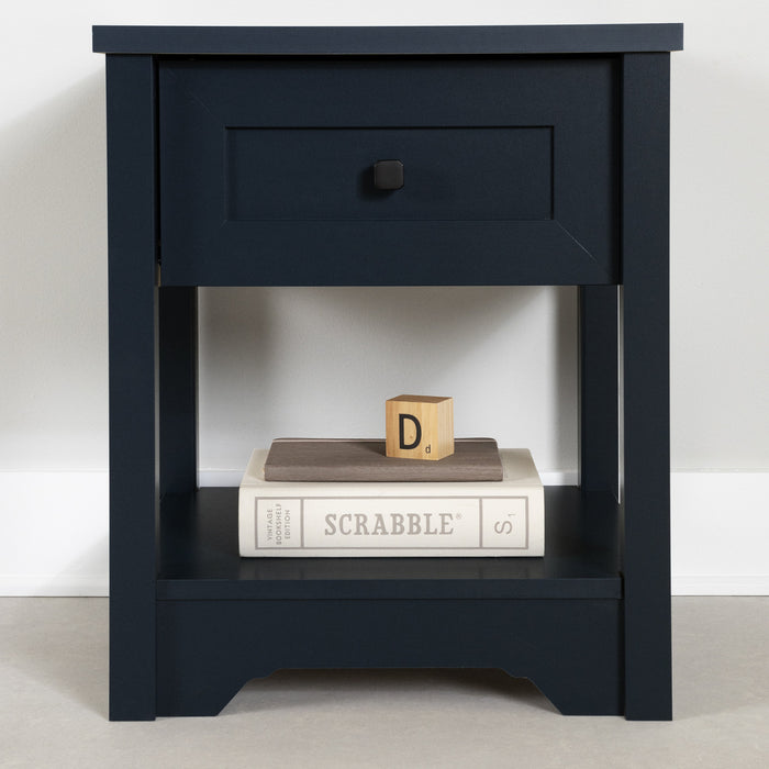 Table de nuit Hazen - bleu marine