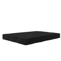 Matelas de futon Jayce de DHP à rembourrage en polyester 8 po pour lit double - noir