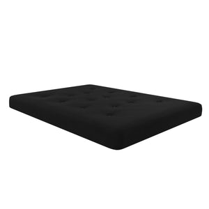 Matelas de futon à ressorts Bonnell Braga de Signature Sleep pour lit double - noir