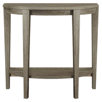 Console d’apparence bois taupe foncé