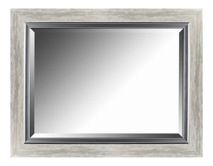 Miroir argenté 27,25 po x 35,25 po