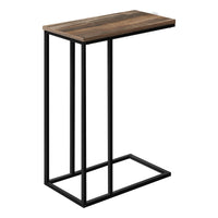 Table d'appoint d’apparence bois recyclé brun moyen