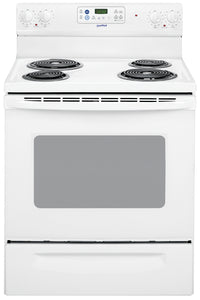 Cuisinière électrique amovible autonettoyante de 30 po Moffat - MCB757DMWW