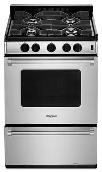  Cuisinière à gaz Whirlpool de 2,96 pi³ - acier inoxydable - WFG500M4HS