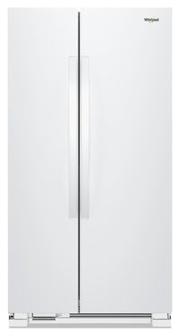  Réfrigérateur Whirlpool de 25 pi³ et de 36 po à compartiments juxtaposés - blanc - WRS315SNHW