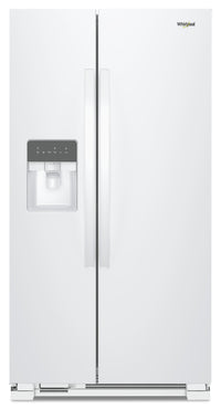  Réfrigérateur Whirlpool de 21 pi³ et de 33 po à compartiments juxtaposés - blanc - WRS331SDHW