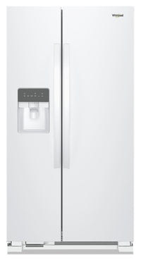  Réfrigérateur Whirlpool de 25 pi³ et de 36 po à compartiments juxtaposés - blanc - WRS335SDHW