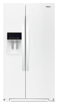  Réfrigérateur Whirlpool de 21 pi³ et de 36 po à compartiments juxtaposés - blanc - WRS571CIHW