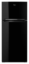 Réfrigérateur Whirlpool de 18 pi³ et de 28 po à congélateur supérieur - noir - WRT518SZFB