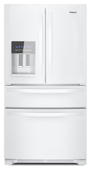 Réfrigérateur Whirlpool de 25 pi³ et de 36 po à portes multiples - blanc - WRX735SDHW