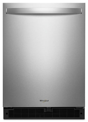 Réfrigérateur Whirlpool de 5,1 pi³ et de 24 po sous le comptoir - acier inoxydable résistant aux traces de doigts - WUR50X24HZ