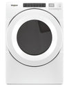 Sécheuse électrique Whirlpool de 7,4 pi³ - blanche - superposable - YWED560LHW