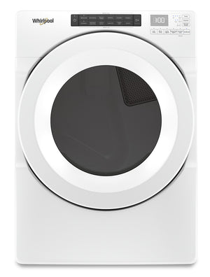 Sécheuse électrique Whirlpool de 7,4 pi³ - blanche - superposable - YWED5620HW