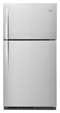  Réfrigérateur Whirlpool de 21,3 pi³ et de 33 po à congélateur supérieur - acier inoxydable monochrom…