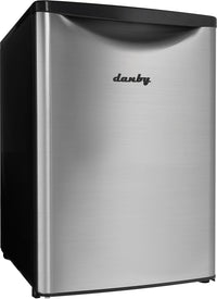  Réfrigérateur compact Danby de 2,6 pi³ et de 17,7 po à 1 porte - acier inoxydable - DAR026A2BSLDB