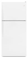 Réfrigérateur Whirlpool de 18,3 pi³ et de 30 po à congélateur supérieur - blanc - WRT148FZDW