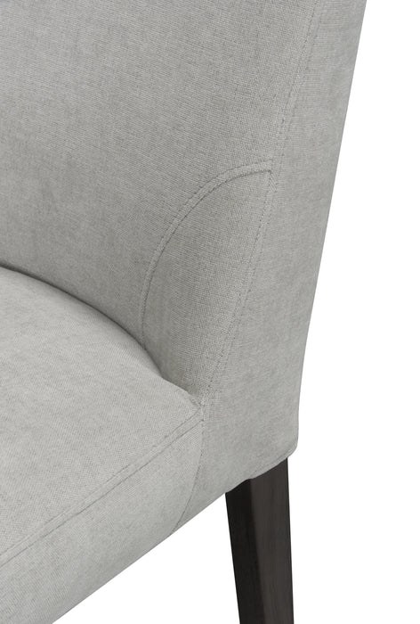Chaise de salle à manger Cora en tissu de polyester - taupe