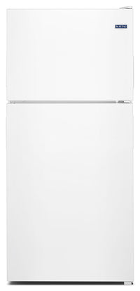  Réfrigérateur Maytag de 18 pi³ et de 30 po à congélateur supérieur - blanc glacier - MRT118FFFH