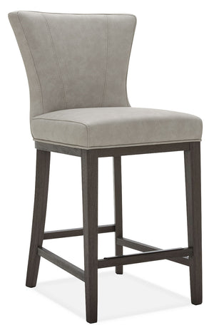 Tabouret Quinn de hauteur comptoir - taupe