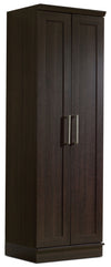 Armoire de rangement Clinton de 23,31 po avec 4 tablettes - brun foncé