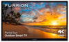 Téléviseur intelligent DEL Furrion AuroraMD de série Partial Sun UHD 4K de 65 po à 60 Hz pour l’extérieur avec HDR10 et résistance aux intempéries IP54 (FDUP65CSA-CA)