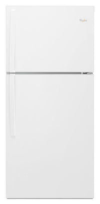  Réfrigérateur Whirlpool de 19,2 pi³ et de 30 po à congélateur supérieur - blanc - WRT549SZDW