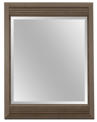  Miroir de commode de chambre à coucher Olivia, fabriqué au Canada - gris