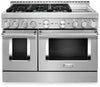 Cuisinière intelligente à gaz KitchenAid de 6,3 pi³ avec autonettoyage - acier inoxydable - KFGC558JSS