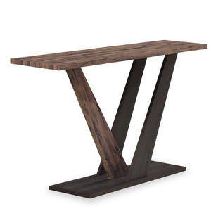 Table de salon moderne Kinsley de 47,25 po - bois brun foncé