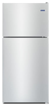  Réfrigérateur Maytag de 18 pi³ et de 30 po à congélateur supérieur - acier inoxydable résistant aux …