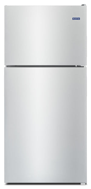 Réfrigérateur Maytag de 18 pi³ et de 30 po à congélateur supérieur - acier inoxydable résistant aux traces de doigts - MRT118FFFZ