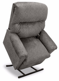  Fauteuil basculeur à inclinaison électrique à 3 positions, de 35,25 po et en tissu de chenille gris