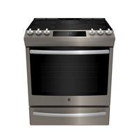  Cuisinière intelligente électrique Profile de 5,3 pi³ avec convection européenne véritable et tiroir…