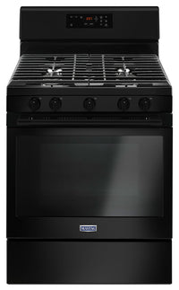  Cuisinière à gaz Maytag de 5 pi³ avec technologie AquaLiftMD - noire - MGR6600FB