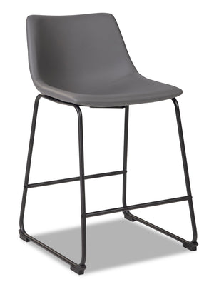 Tabouret Cole de hauteur comptoir - gris