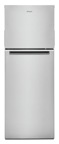  Réfrigérateur Whirlpool de 12,9 pi³ et de 24 po à congélateur supérieur - fini en acier inoxydable r…