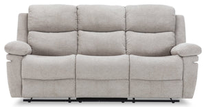 Sofa coulissant inclinable Bennett de 80,71 po en tissu de chenille gris tourterelle lisco 