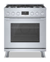 Cuisinière à gaz amovible Bosch de série 800 de 3,7 pi3 de style industriel - HGS8055UC