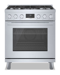  Cuisinière à gaz amovible Bosch de série 800 de 3,7 pi3 de style industriel - HGS8055UC 