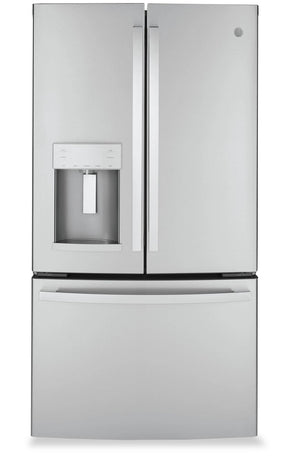 Réfrigérateur GE de 22,1 pi³ à portes françaises de profondeur comptoir - GYE22GYNFS 